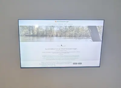TV/Unterhaltungsangebot in der Unterkunft Ferienwohnung im Spreewald Lübben 2,5km