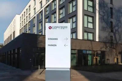 Das Gebäude in dem sich das Hotel befindet