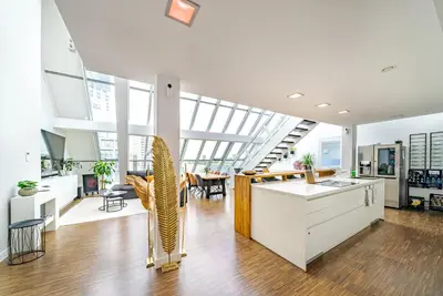 Grundriss der Unterkunft Luxus Penthouse am Kurfürstendamm