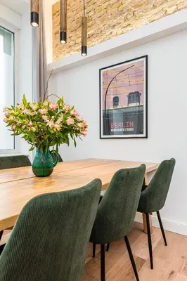Grundriss der Unterkunft Neues Design-Apartment in Friedrichshain